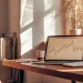AI-powered stock trading platform on laptop.