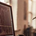 AI trading indicators analyze stock charts.