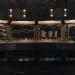 AI trading software monitors market data on multiple screens.