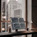 Auto trading app displaying charts on a computer.