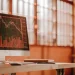 AI analyzes stock market data.