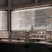 AI stock trading: Analyzing market data on multiple screens.