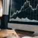 AI investing app analyzes stock market data.
