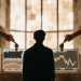 AI-powered algo trading: Robotic arms manage data for 2025 financial markets.