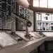 AI-powered trading platform monitors market data.