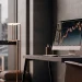 Auto trading bot analyzing charts on a computer.